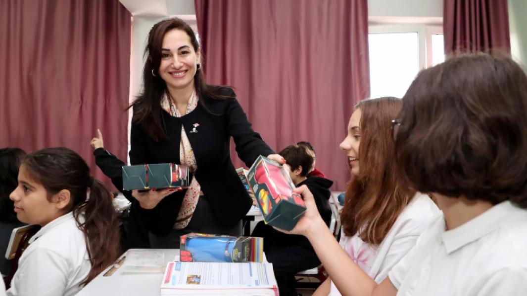 Başkan Vekili Gürzel’den Şehit Er Ersin Güner Ortaokulu’na Ziyaret