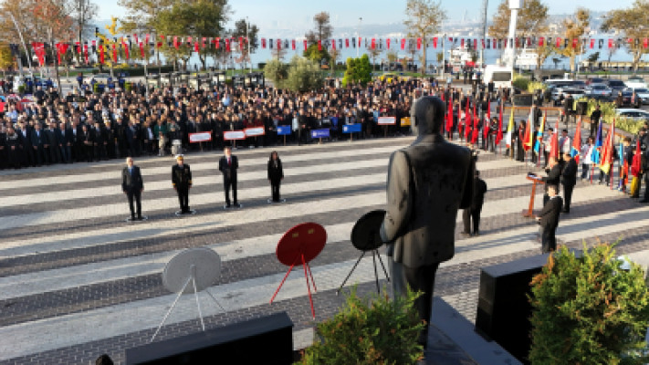 Gazi Mustafa Kemal Atatürk Beykoz’da Saygı ve Minnetle Anıldı