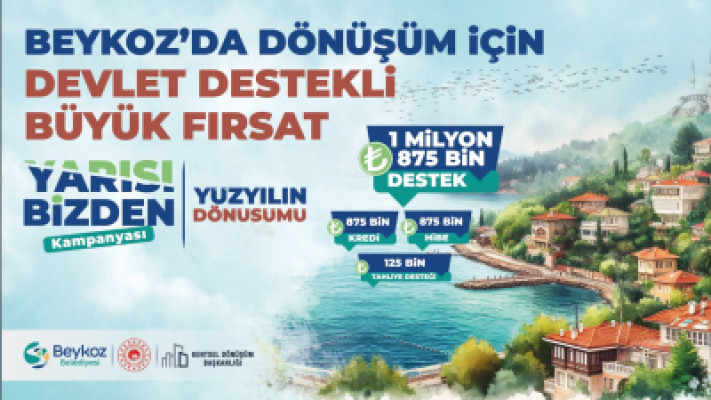 Beykoz’da Kentsel Dönüşüm Hız Kazanıyor