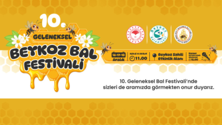 10. Uluslararası Beykoz Bal Festivali Başlıyor!
